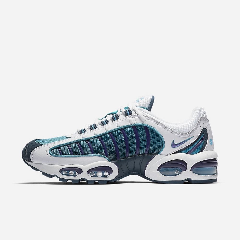 Sneakers Nike Air Max Tailwind IV Blanche 2879-015 White/Spirit Teal/Blue Fury/Regency Purple Homme | MNP-34703596